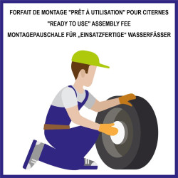 Forfait de montage "prêt à utilisation" pour citernes