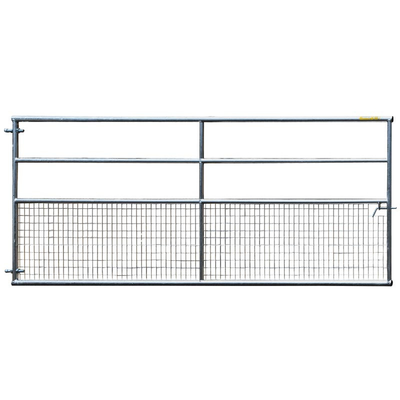 Barrière ovins fixe semi-grillagée 3 m